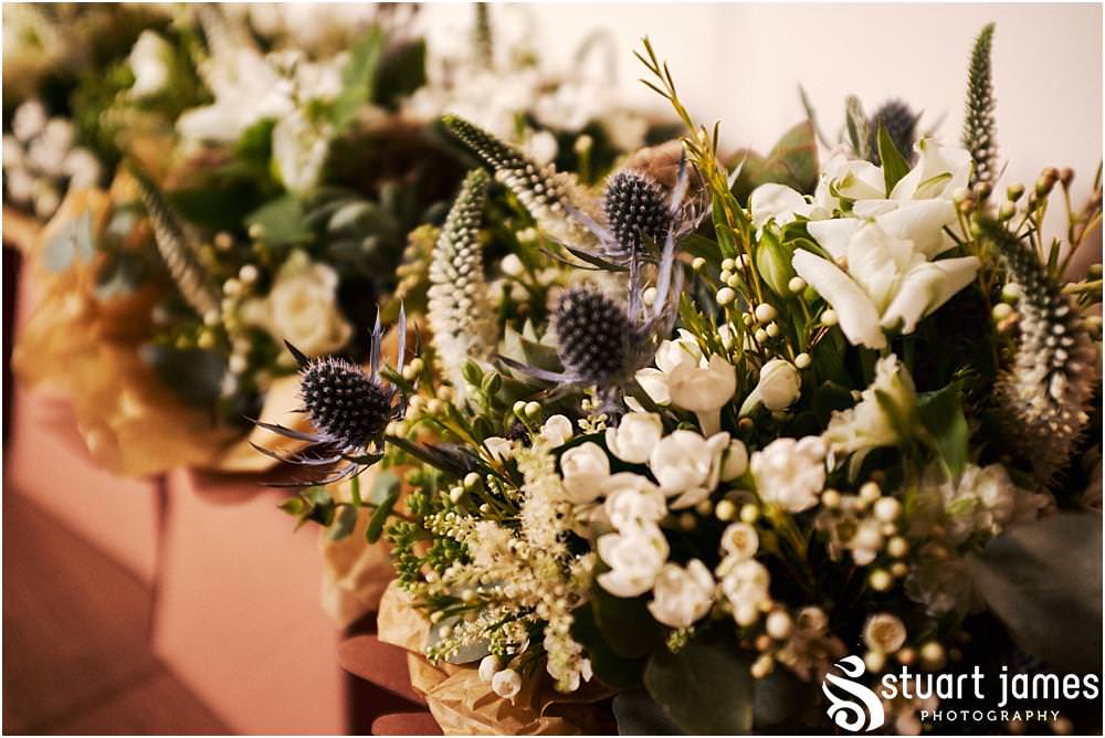 Beautiful bridal flowers from Lavender florist penkridge for the All Saints wedding in Bloxwich by Documentary Wedding Photographer Stuart James