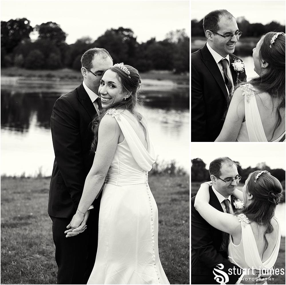 Relaxed evening portraits at The Crows Nest at Barton Marina by Documentary Wedding Photographer Stuart James