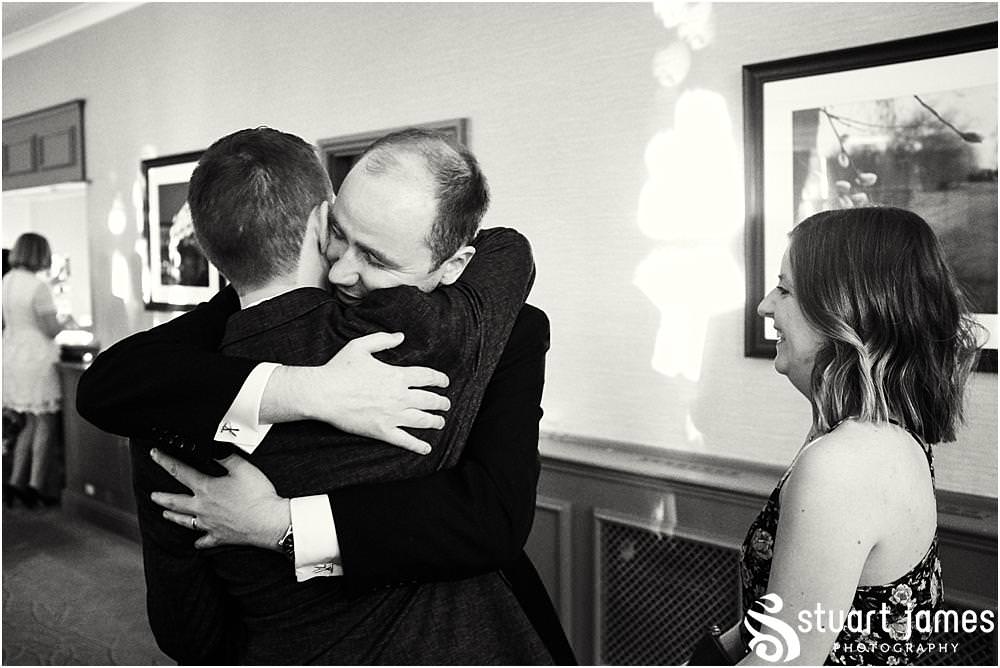 Creative candid photographs of the evening reception with the guests truly having the best time at The Belfry in Sutton Coldfield by Documentary Wedding Photographer Stuart James