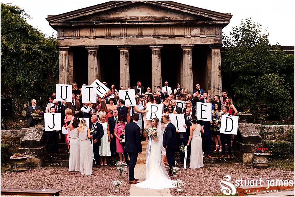 Big Group Fun at Bishton Hall in Stafford by Documentary Wedding Photographer Stuart James