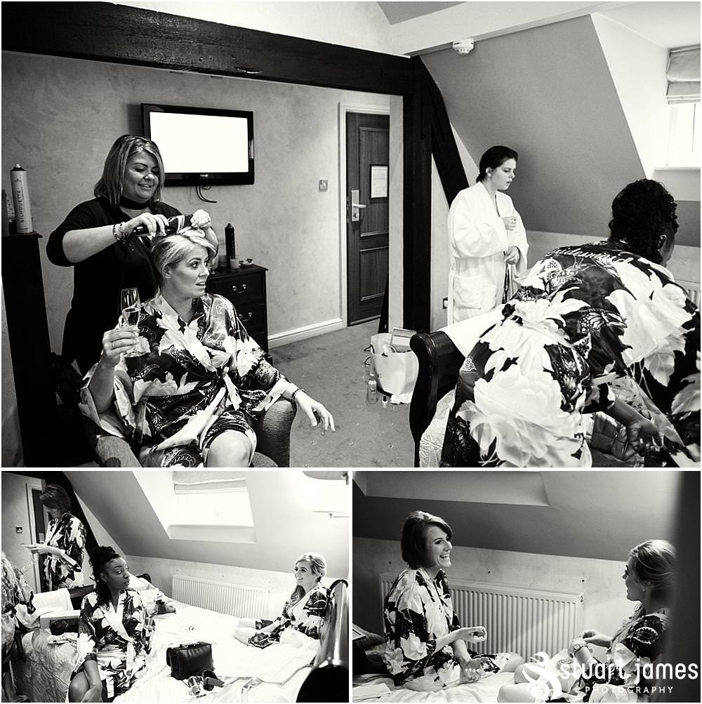 Documenting the bridal preparations at Moor Hall in Sutton Coldfield by Documentary Wedding Photographer Stuart James
