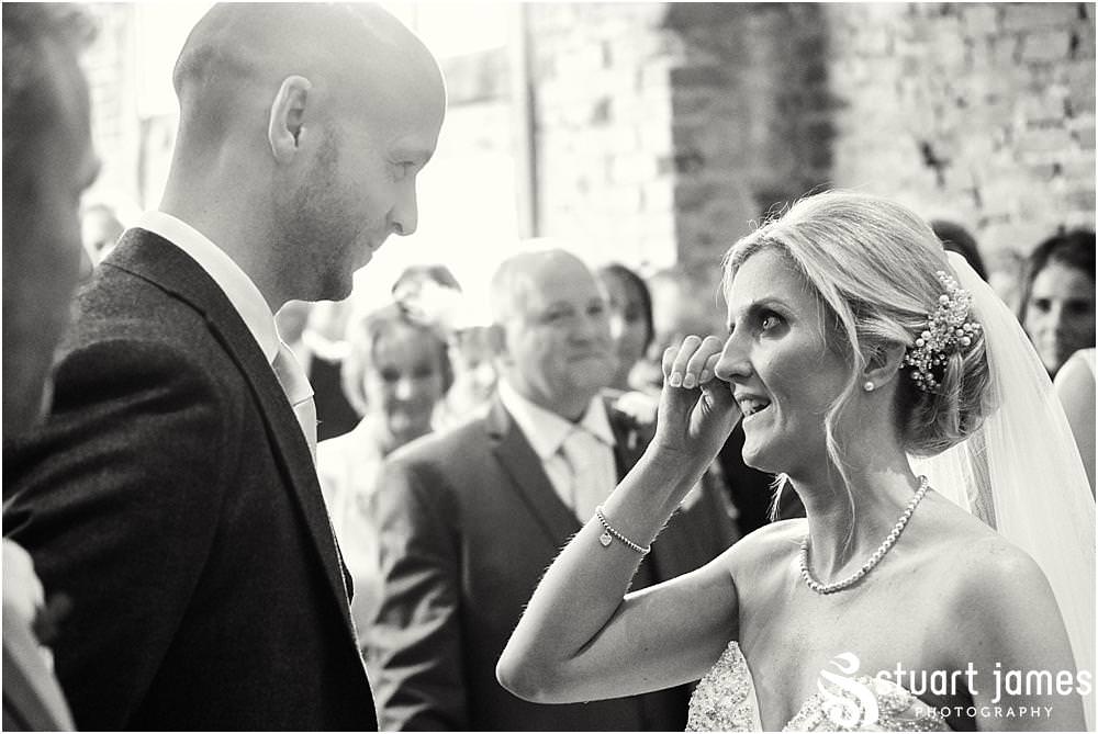 Photos that capture the mood and the emotions during the final moments before the wedding ceremony at Packington Moor in Lichfield by Documentary Wedding Photographer Stuart James CREATIVE. EMOTIVE. STORYTELLING. Staffordshire Barn Wedding Photographs