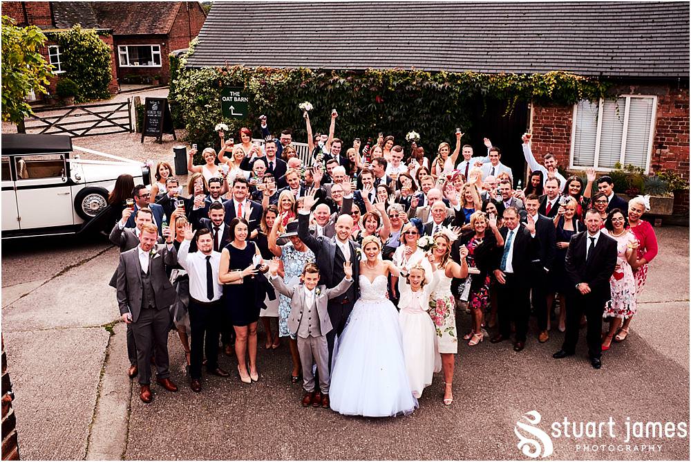 Relaxed fun with the guests at Packington Moor in Lichfield by Documentary Wedding Photographer Stuart James CREATIVE. EMOTIVE. STORYTELLING. Staffordshire Barn Wedding Photographs