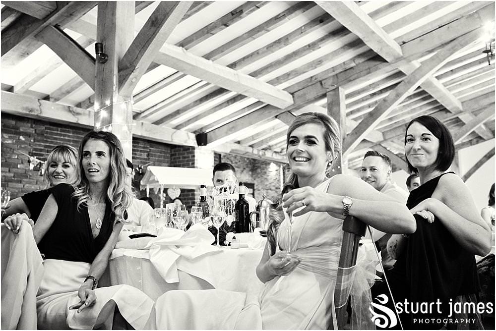 Tugging at the heartstrings and bringing laughter at the same time, a fabulous speech by the Father of the Bride at Packington Moor in Lichfield by Documentary Wedding Photographer Stuart James CREATIVE. EMOTIVE. STORYTELLING. Staffordshire Barn Wedding Photographs