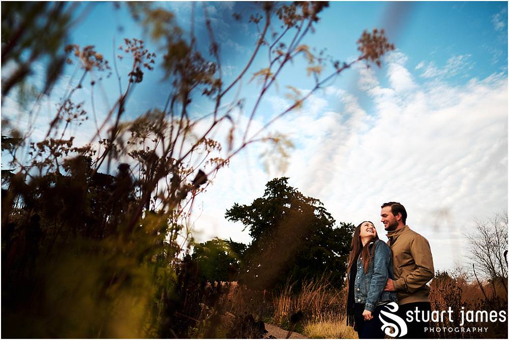 Creative natural portraits at Trentham Gardens in Stoke on Trent by Documentary Wedding Photographer Stuart James