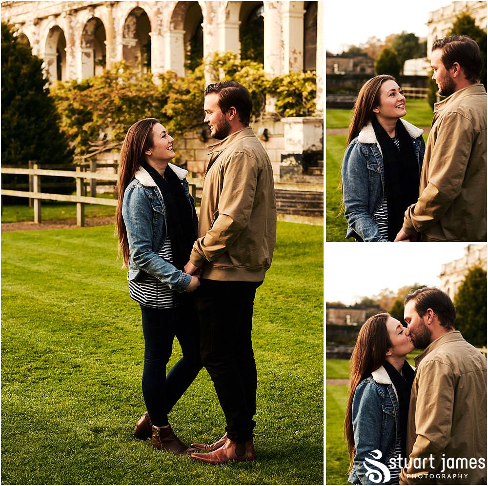 Creative natural portraits at Trentham Gardens in Stoke on Trent by Documentary Wedding Photographer Stuart James