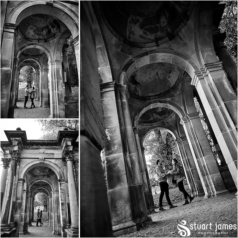 Creative natural portraits at Trentham Gardens in Stoke on Trent by Documentary Wedding Photographer Stuart James