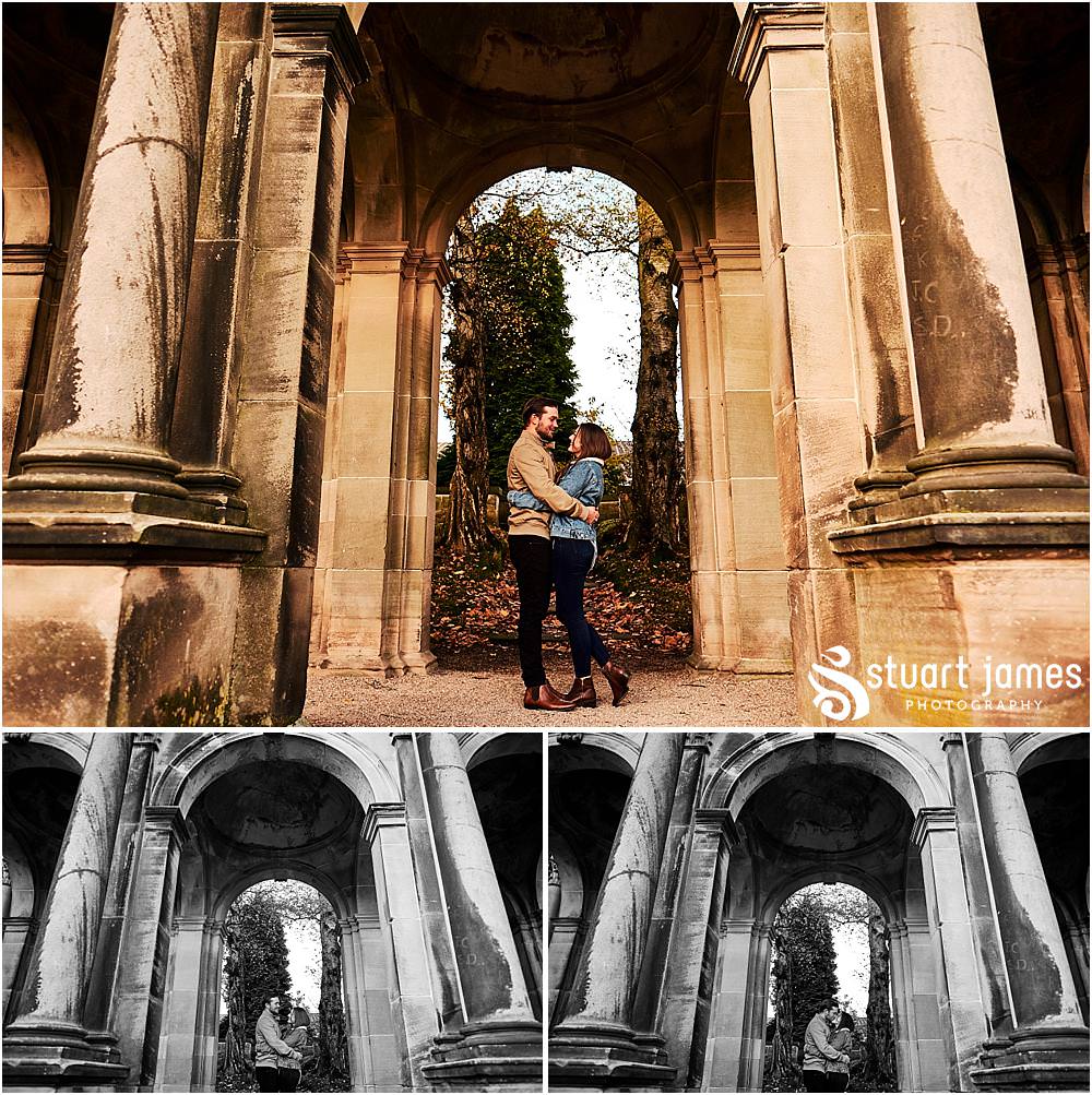 Creative natural portraits at Trentham Gardens in Stoke on Trent by Documentary Wedding Photographer Stuart James