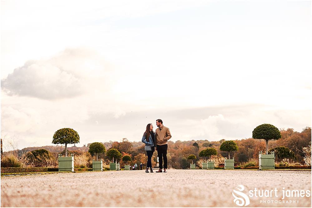 Creative natural portraits at Trentham Gardens in Stoke on Trent by Documentary Wedding Photographer Stuart James