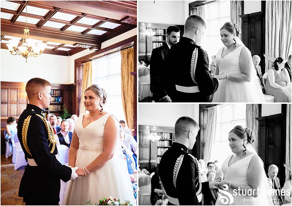 Unobtrusive natural photographs capturing the mood and the story of the wedding ceremony at Chester Zoo in Chester by Documentary Wedding Photographer Stuart James