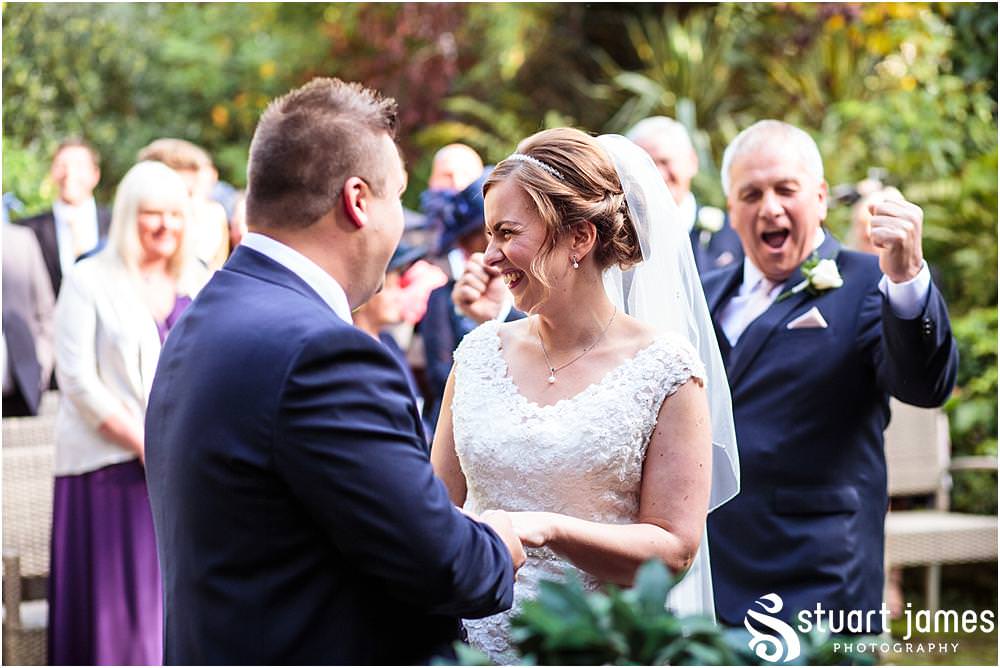 Wet weather weddings and being creative with your wedding photograph. Tips and advice and beautiful photographs by Staffordshire Wedding Photographer Stuart James Photography