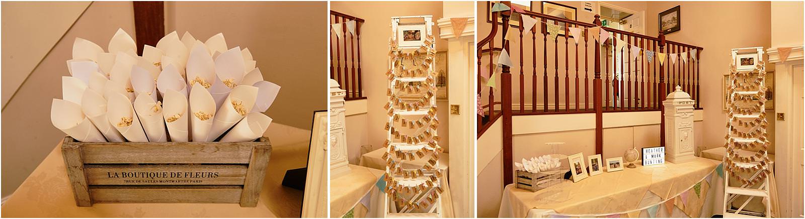 Creative wedding photography at Brocton Hall in Stafford by Associate Photographer with Stuart James Photography