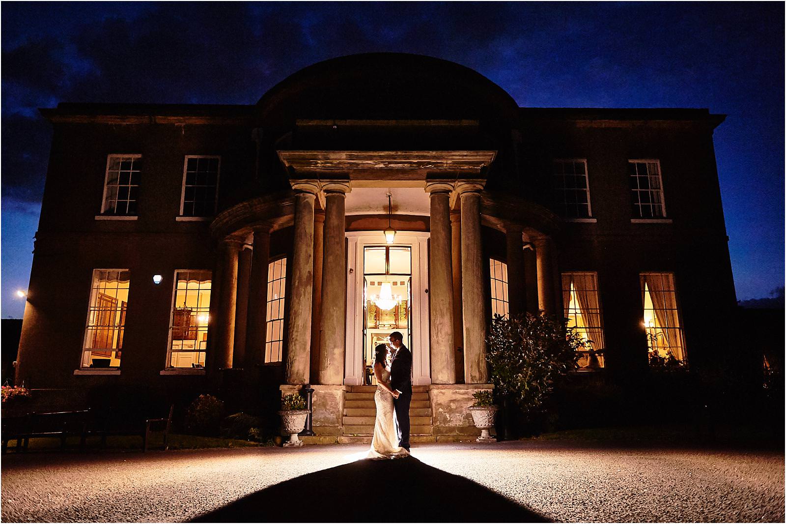 Creative wedding photography at Brocton Hall in Stafford by Associate Photographer with Stuart James Photography