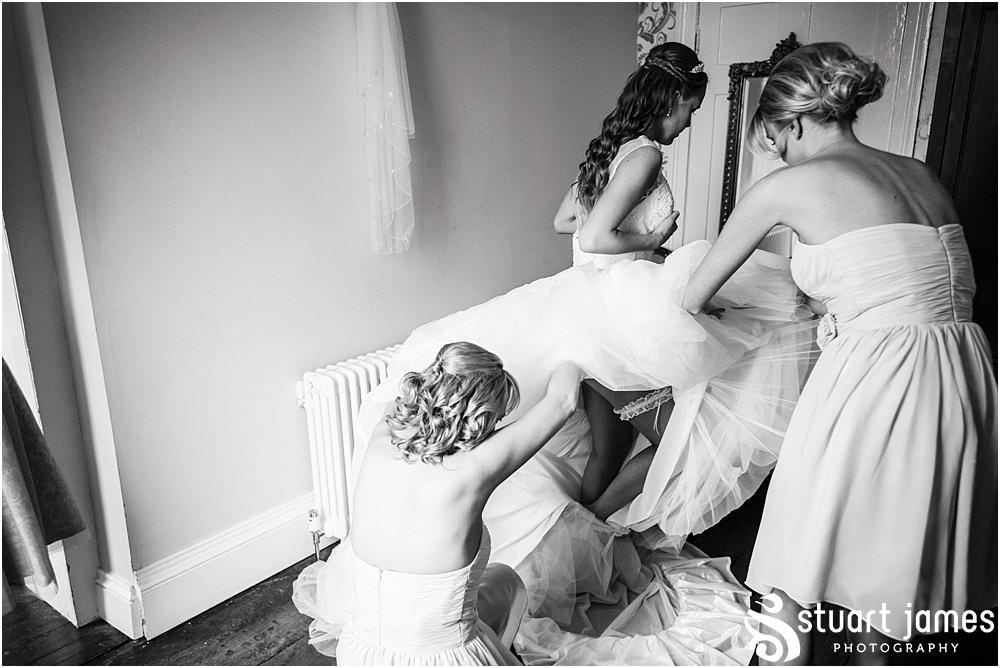 A few photos from a beautiful Mix n Match Bride at Somerford Hall in Brewood by Documentary Wedding Photographer Stuart James