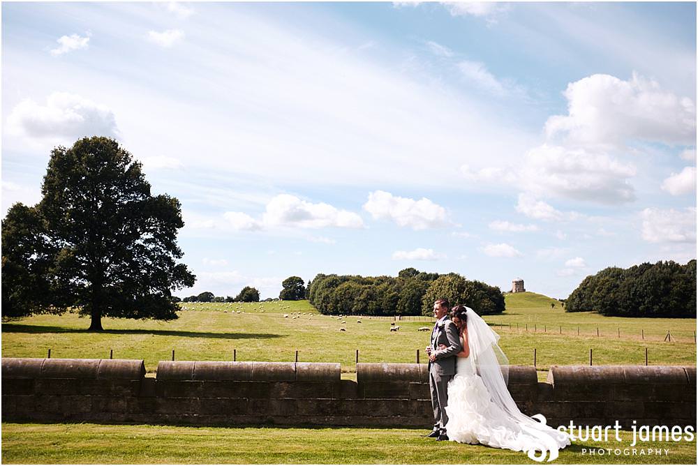 Creative documentary wedding photography at Allerton Castle by Staffordshire Wedding Photographers Stuart James