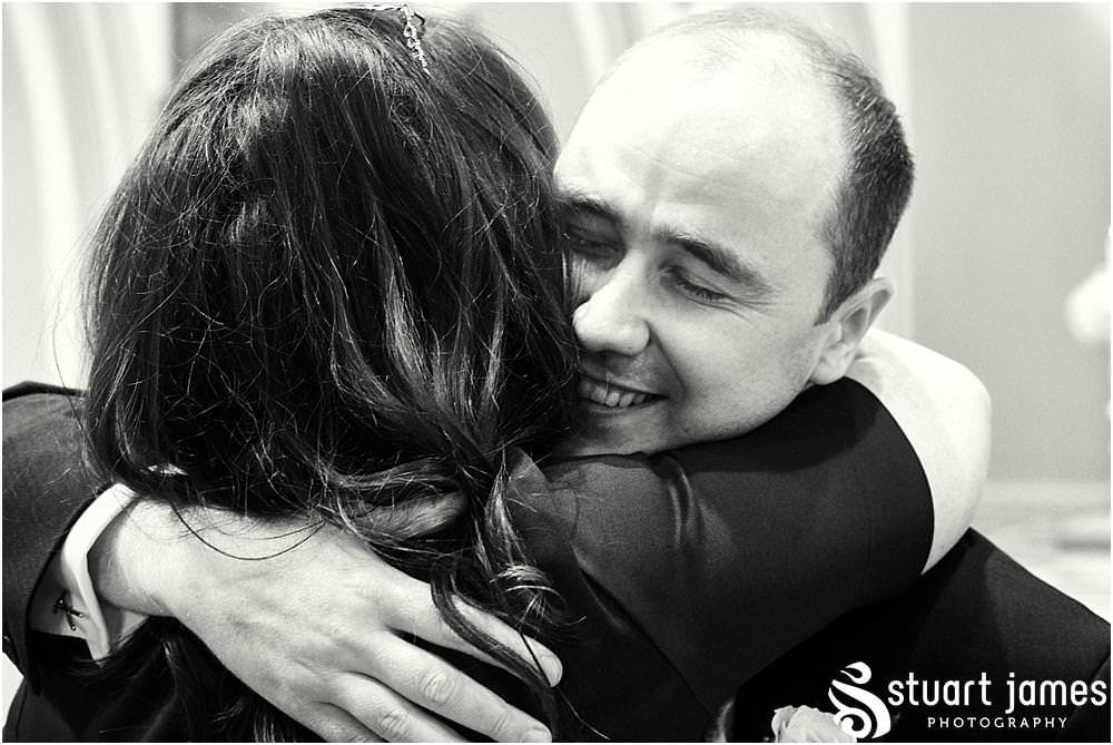 Creative documentary wedding photography at The Belfry by Staffordshire Wedding Photographers Stuart James