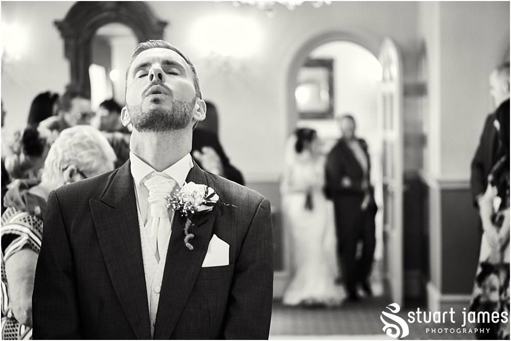 Creative documentary wedding photography at Weston Hall by Staffordshire Wedding Photographers Stuart James