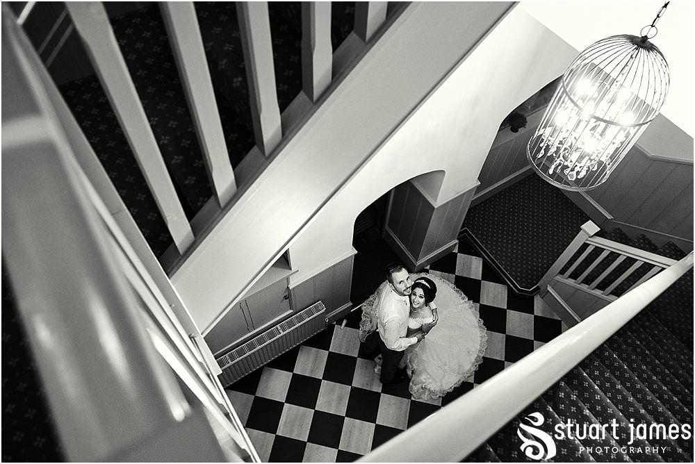 Creative documentary wedding photography at Weston Hall by Staffordshire Wedding Photographers Stuart James