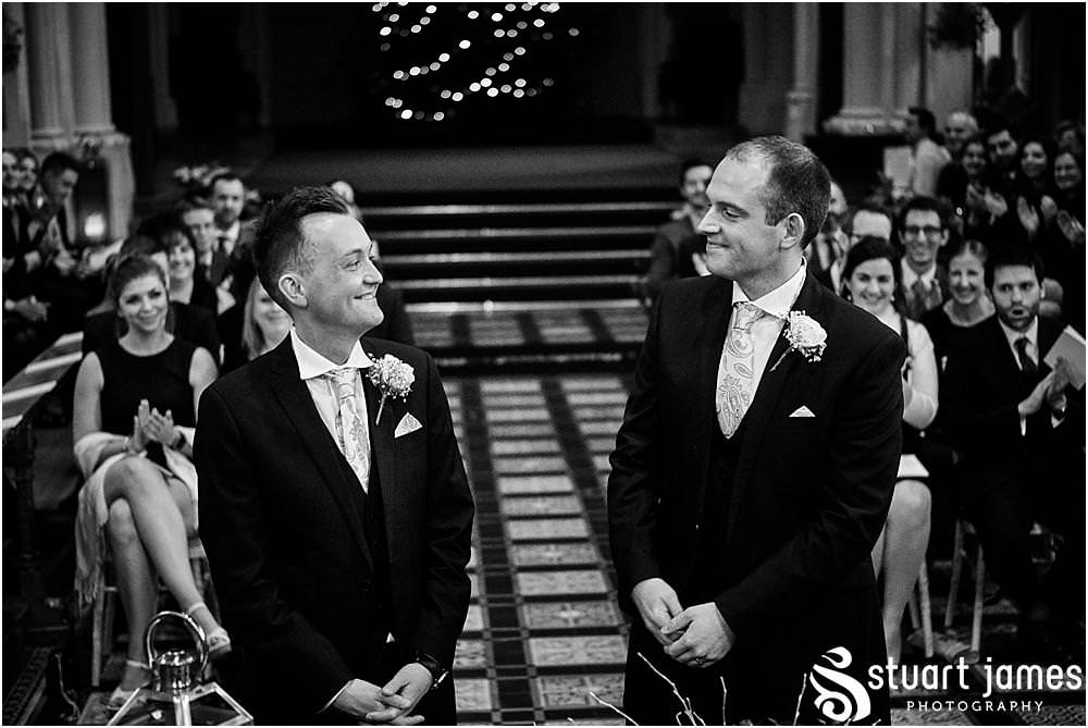 Creative documentary wedding photography at Stanbrook Abbey by Staffordshire Wedding Photographers Stuart James