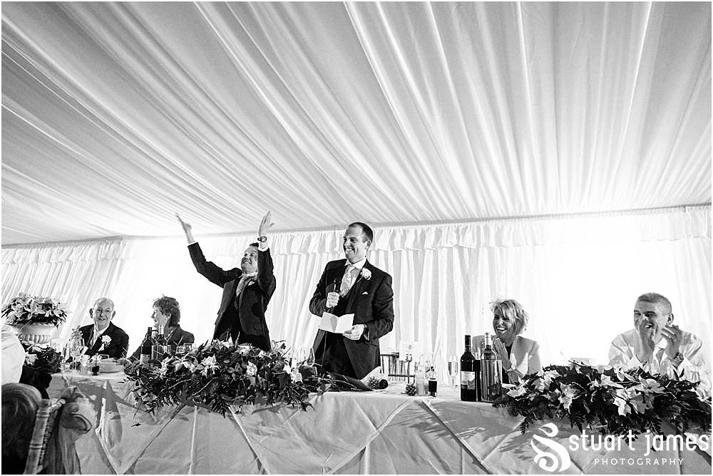 Creative documentary wedding photography at Stanbrook Abbey by Staffordshire Wedding Photographers Stuart James
