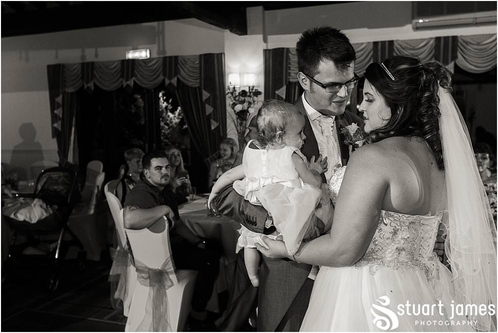 First dance for the bride and groom at Oak Farm in Cannock by Oak Farm Wedding Photographer Stuart James