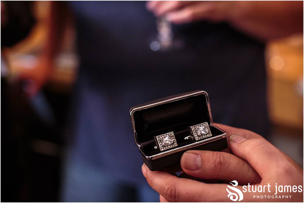 Candid photos of the groomsmens preparations for the wedding at Packington Moor Barn in Lichfield | Lichfield Barn Wedding Photographs by Documentary Wedding Photographer Stuart James