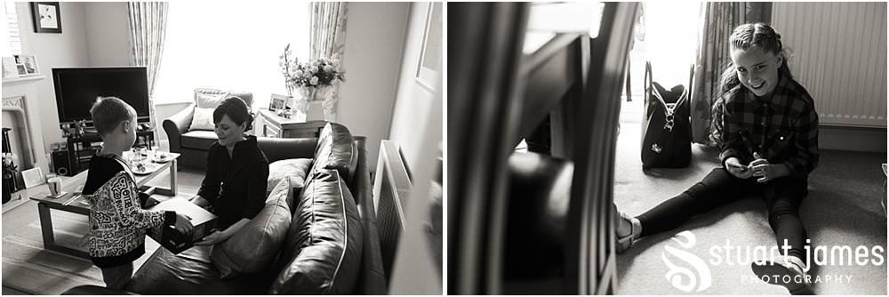 Photos showing the details, the moments and the emotion during the bridal preparations before the wedding at Middleton Church and Moxhull Hall in Sutton Coldfield by Moxhull Hall Wedding Photographers Stuart James