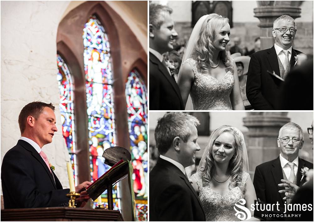Photos that capture the emotion of the wedding ceremony with unobtrusive photographs at Middleton Church and Moxhull Hall in Sutton Coldfield by Moxhull Hall Wedding Photographers Stuart James