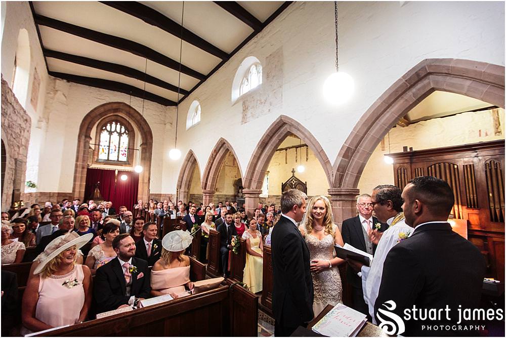 Photos that capture the emotion of the wedding ceremony with unobtrusive photographs at Middleton Church and Moxhull Hall in Sutton Coldfield by Moxhull Hall Wedding Photographers Stuart James