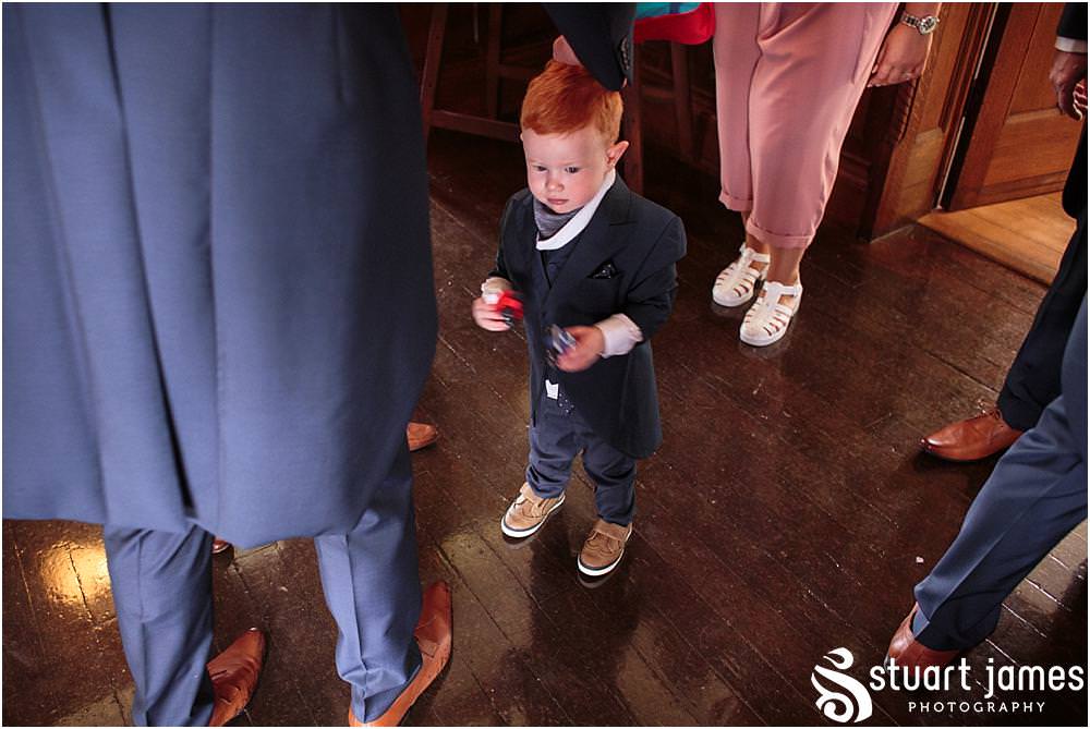 Capturing the arrival of the wedding guests excited for the fabulous day at Pendrell Hall with Pendrell Hall Wedding Photography by Stuart James