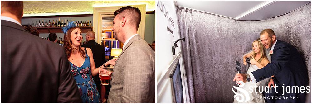 Capturing the fun of the evening at Pendrell Hall with Pendrell Hall Wedding Photography by Stuart James