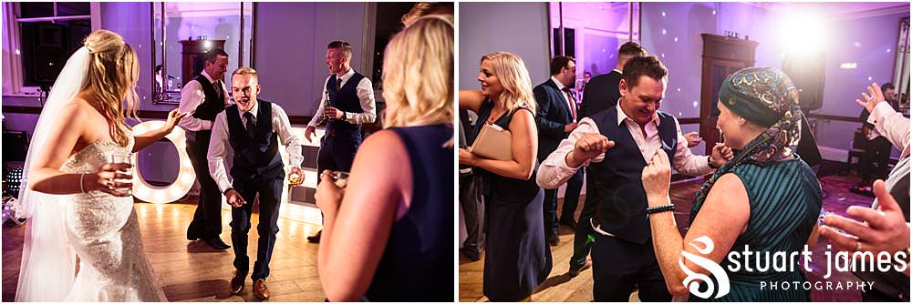 Apollo Soul getting the party started in amazing fashion at Pendrell Hall with Pendrell Hall Wedding Photography by Stuart James