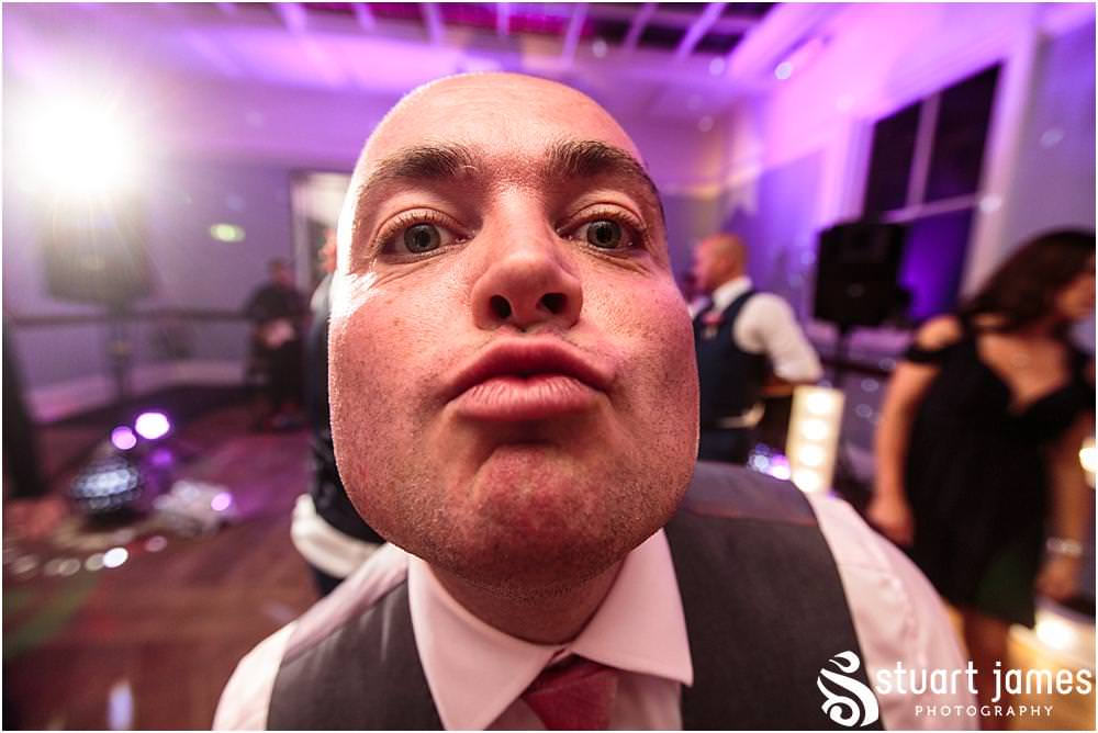 With such an amazing crowd the party never stopped, with amazing dancing photographs all night long at Pendrell Hall with Pendrell Hall Wedding Photography by Stuart James