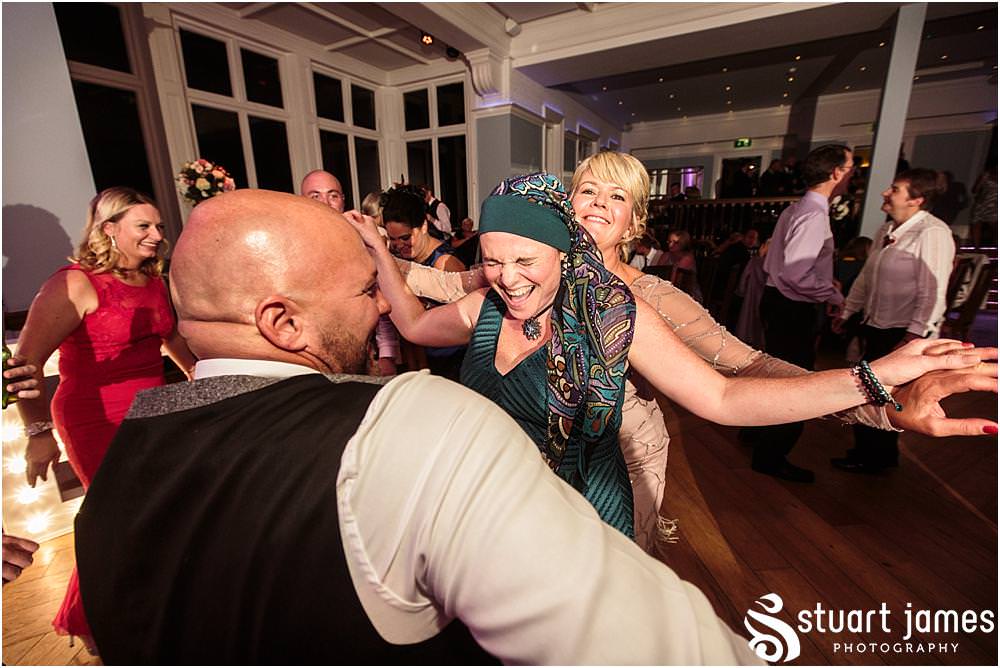 With such an amazing crowd the party never stopped, with amazing dancing photographs all night long at Pendrell Hall with Pendrell Hall Wedding Photography by Stuart James