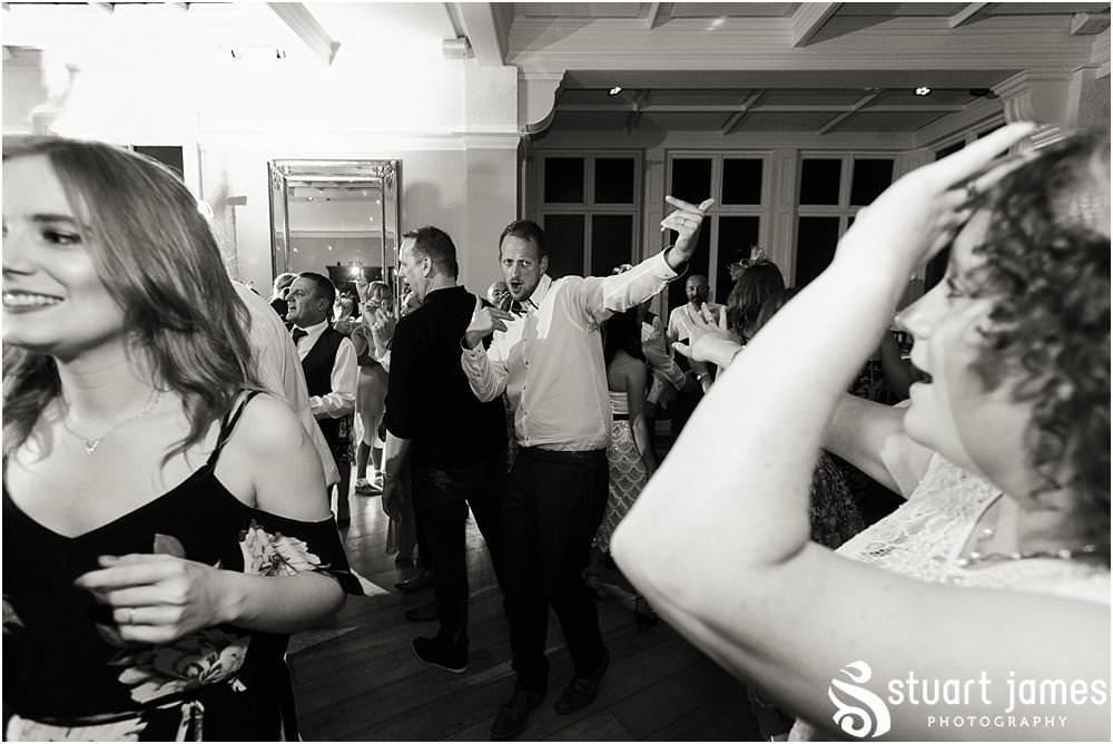 With such an amazing crowd the party never stopped, with amazing dancing photographs all night long at Pendrell Hall with Pendrell Hall Wedding Photography by Stuart James