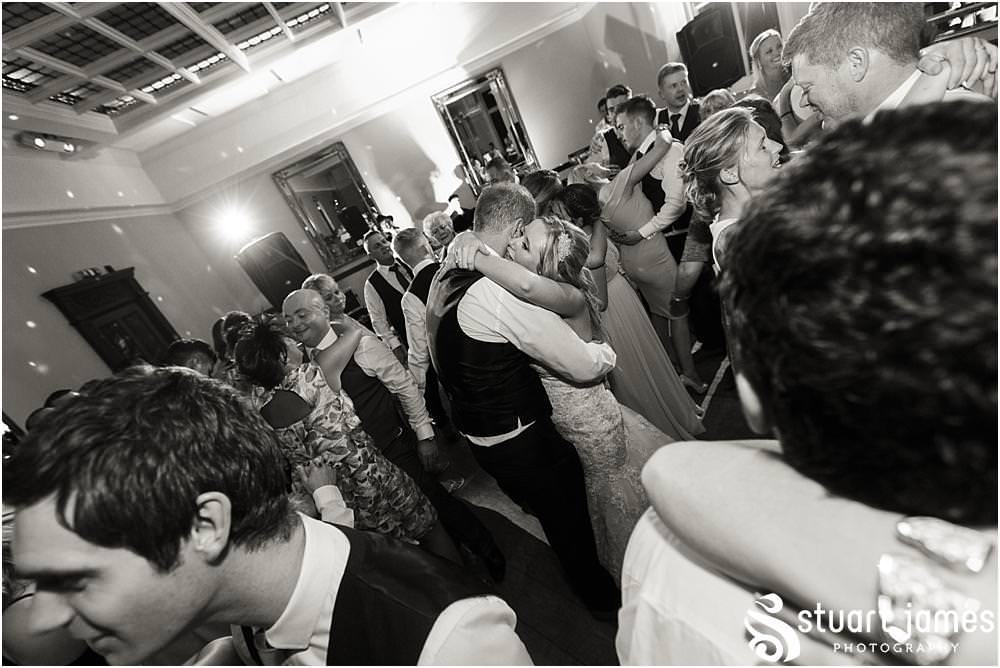 With such an amazing crowd the party never stopped, with amazing dancing photographs all night long at Pendrell Hall with Pendrell Hall Wedding Photography by Stuart James