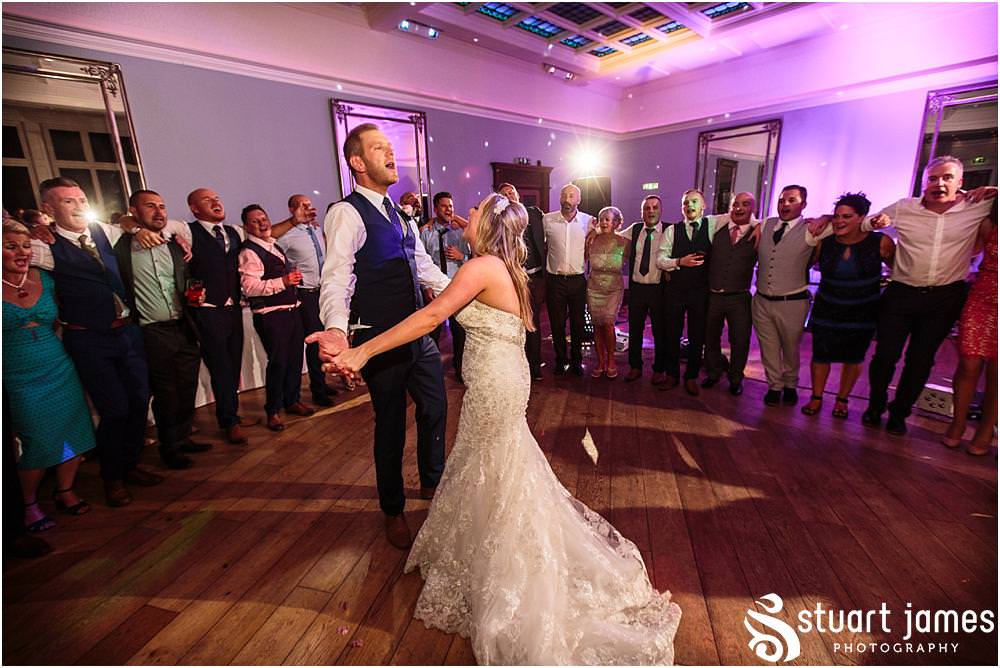 Photographs right until the end of the great party at Pendrell Hall with Pendrell Hall Wedding Photography by Stuart James