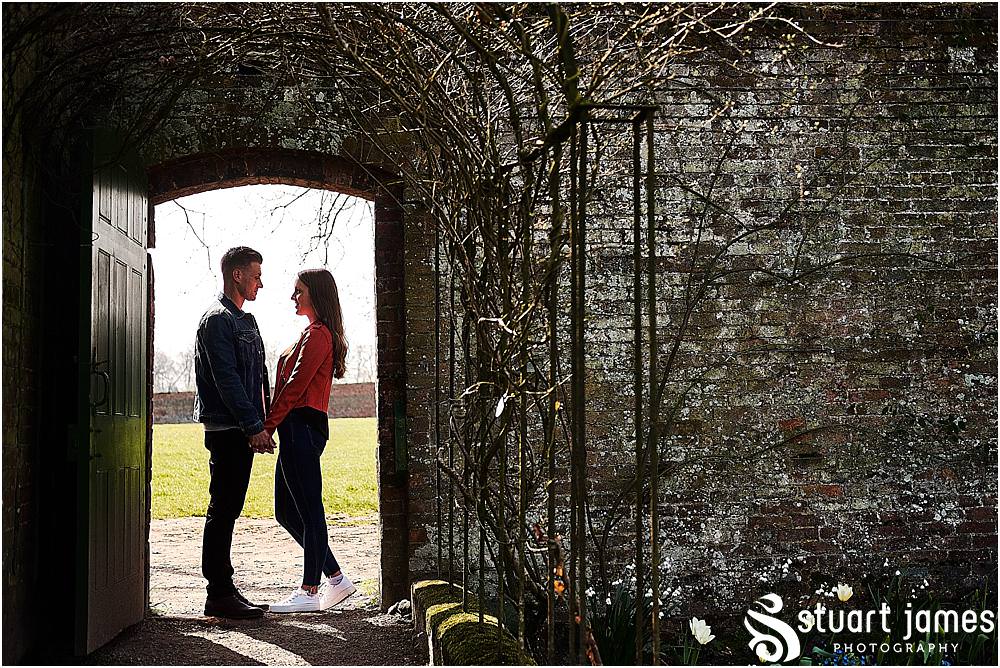 Creative relaxed portraits around Calke Abbey in Derbyshire by Derbyshire Wedding Photographer Stuart James