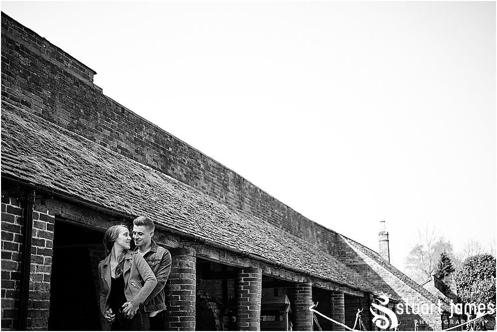 Creative relaxed portraits around Calke Abbey in Derbyshire by Derbyshire Wedding Photographer Stuart James