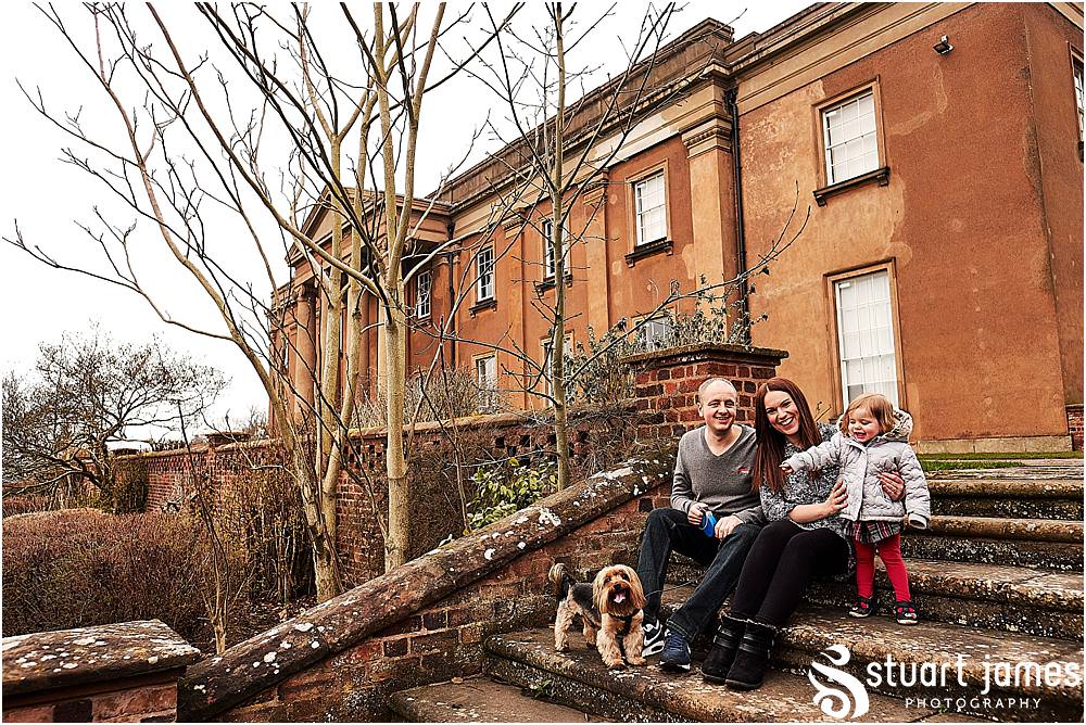Stunning relaxed portraits at Himley Hall in Dudley of Katie and Kieron by Documentary Wedding Photographer Stuart James ahead of their Moat House Wedding