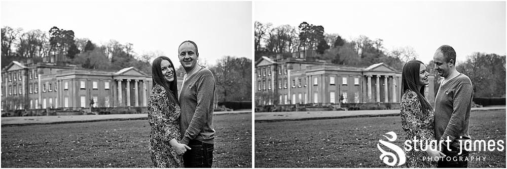 Stunning relaxed portraits at Himley Hall in Dudley of Katie and Kieron by Documentary Wedding Photographer Stuart James ahead of their Moat House Wedding