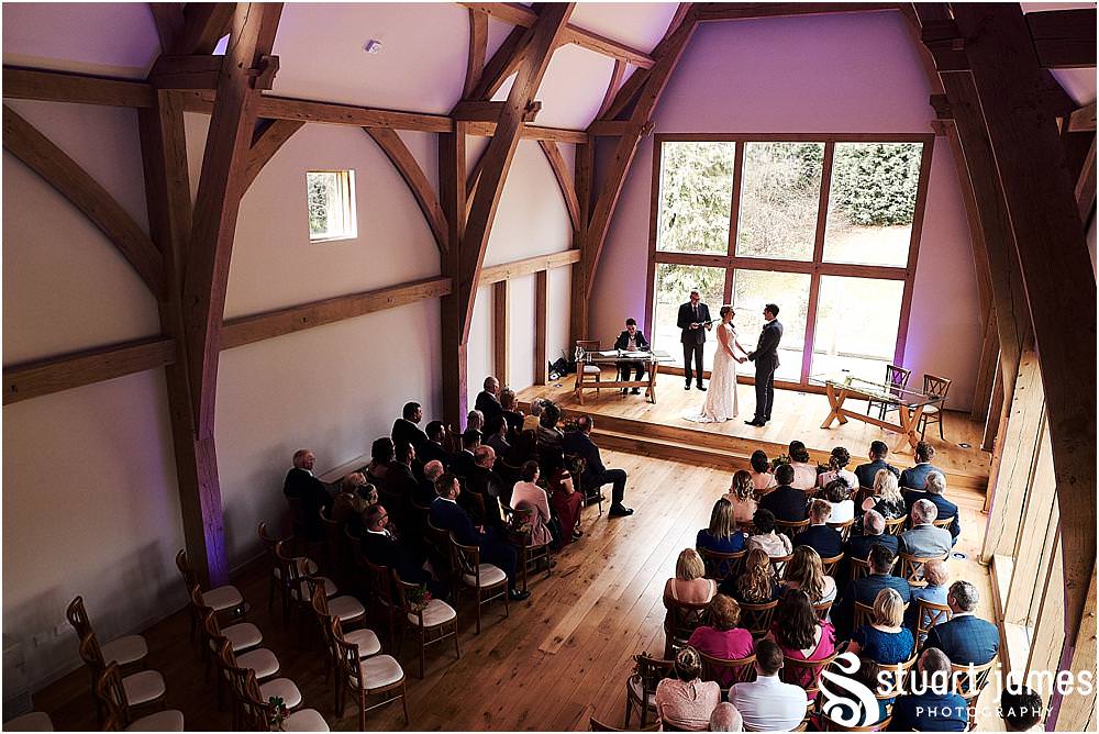 From tears to laughter Lynda and Andy's ceremony had it all at The Mill Barns in Alveley by Mill Barns Wedding Photographers Stuart James
