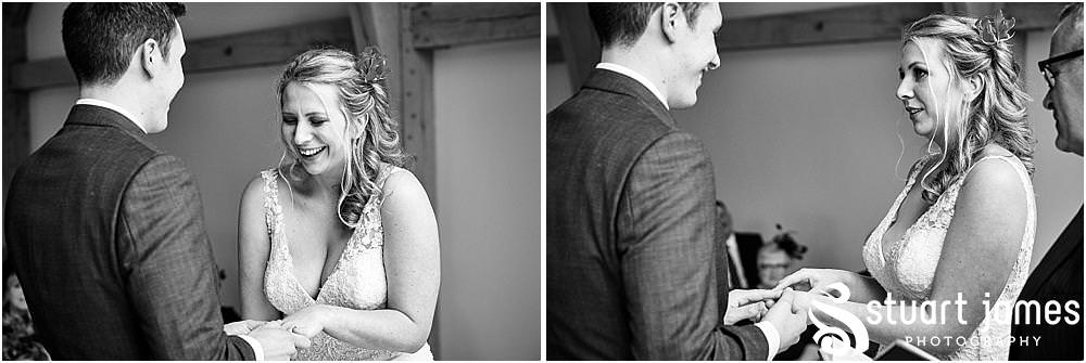 From tears to laughter Lynda and Andy's ceremony had it all at The Mill Barns in Alveley by Mill Barns Wedding Photographers Stuart James