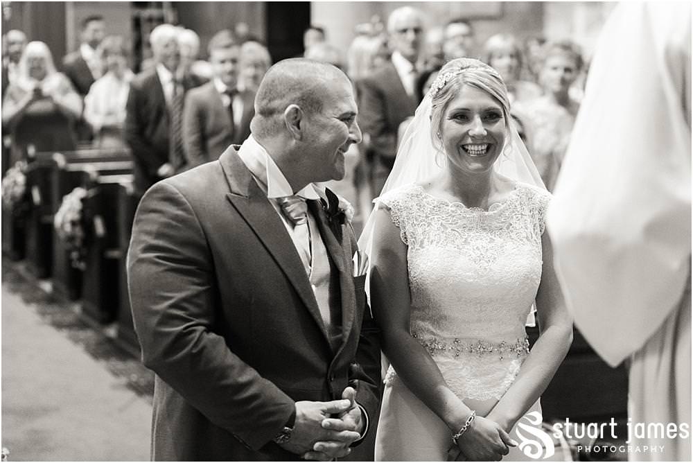 Capturing the beautiful wedding ceremony at St Michaels Church in Penkridge by Wedding Photographer Penkridge - Documentary Wedding Photographer Stuart James