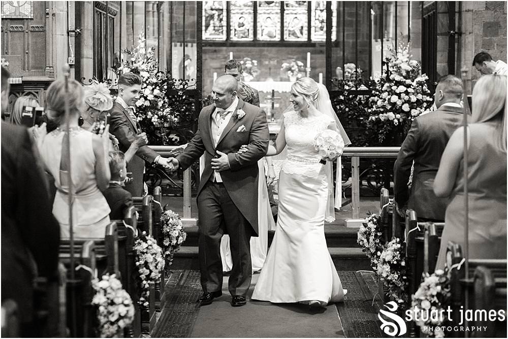 Capturing the beautiful wedding ceremony at St Michaels Church in Penkridge by Wedding Photographer Penkridge - Documentary Wedding Photographer Stuart James
