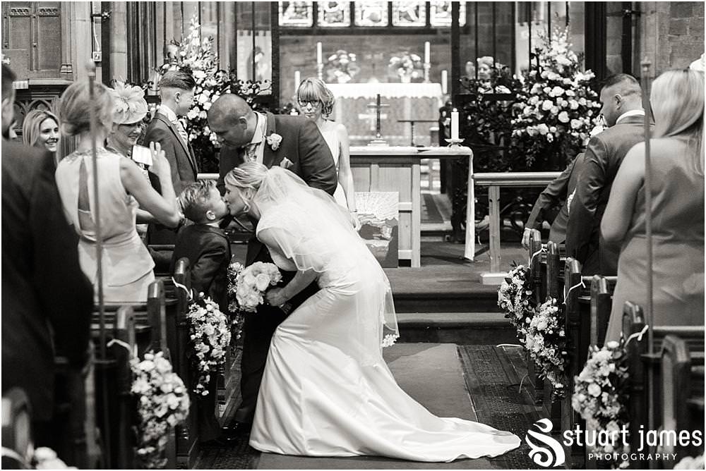 Capturing the beautiful wedding ceremony at St Michaels Church in Penkridge by Wedding Photographer Penkridge - Documentary Wedding Photographer Stuart James