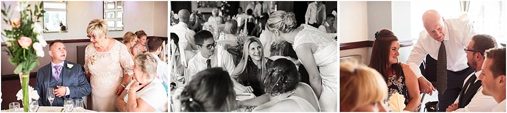 Capturing the wonderful reception as the guests enjoy the wedding evening at The Moat House in Acton Trussell by Wedding Photographer Penkridge - Documentary Wedding Photographer Stuart James