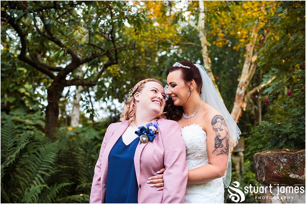 Photos that show the love and connection between a couple, utilising the fabulous setting at The Hundred House in Norton, Telford - Hundred House Wedding Photography by Documentary Wedding Photographer Stuart James