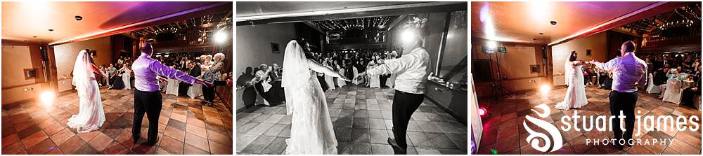 Father daughter dancing fun at The Hundred House in Norton, Telford - Hundred House Wedding Photography by Documentary Wedding Photographer Stuart James