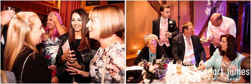 Photographing the wedding from the inside out, as the party of the century gets underway at The Hundred House in Norton, Telford - Hundred House Wedding Photography by Documentary Wedding Photographer Stuart James